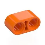 Technic Beam 1 x 2 Thick, Orange