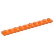 Plate 1 x 10, Orange
