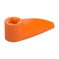 Technic Tooth 1 x 3 with Axle Hole [Hollow Underside], Orange
