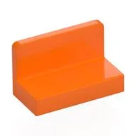 Panel 1 x 2 x 1 [Rounded Corners], Orange