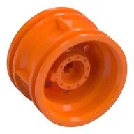 Wheel 30.4 x 20 without Pinholes, with Reinforced Rim, Orange