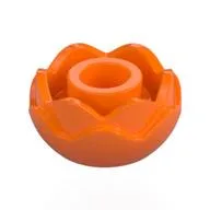 Plant, Flower, Peony Rose with 2 Layers, Orange