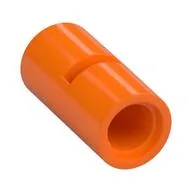 Technic Pin Connector Round [Slotted], Orange