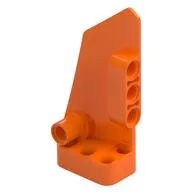 Technic Panel Fairing # 4 Small Smooth Long, Side B, Orange