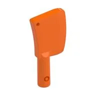 Equipment Cleaver, 2 Holes, Orange