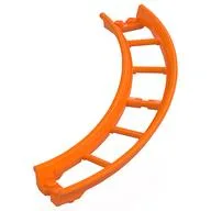 Vehicle Track, Roller Coaster, Curve Ramp 13 x 13 x 3, Orange