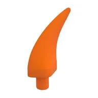 Animal Body Part, Barb / Claw / Tooth / Talon / Horn, Medium, Orange