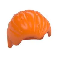 Hair Combed Back, Orange