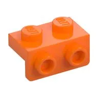 Bracket 1 x 2 - 1 x 2, Orange