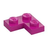 Plate 2 x 2 Corner, Magenta