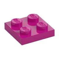 Plate 2 x 2, Magenta