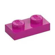 Plate 1 x 2, Magenta