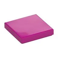 Tile 2 x 2 with Groove, Magenta