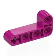 Technic Beam 2 x 4 L-Shape Thick, Magenta