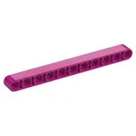 Technic Beam 1 x 11 Thick, Magenta