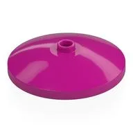 Dish 4 x 4 Inverted with Open Stud [Radar], Magenta