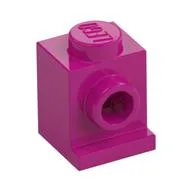 Brick Special 1 x 1 with Headlight, Magenta