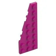 Wedge Plate 8 x 3, 22° Left, Magenta