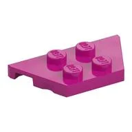 Wedge Plate 2 x 4, Magenta