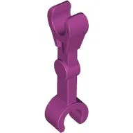 Arm Mechanical Straight (Droid) [2 Clips at 90°], Magenta