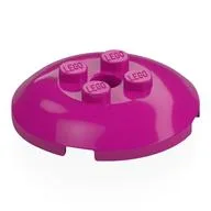 Dish 4 x 4 with 4 Studs, Magenta
