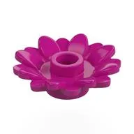 Plant, Sunflower 2 x 2 with 16 Petals, Magenta