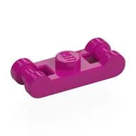 Plate Special 1 x 1 with Handle on 2 Ends, Magenta