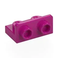 Bracket 1 x 2 - 1 x 2 Inverted, Magenta