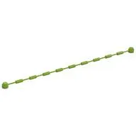 String with End Studs and Minifig Grips 21L, Lime