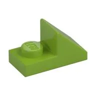 Brick Sloped 45° 2 x 1 with 2/3 Cutout [New Version], Lime