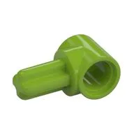 Technic Pin Connector Hub with 1 Axle, Lime