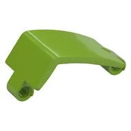 Technic Panel Curved and Bent 6 x 3, Lime