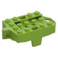 Vehicle Base, Roller Coaster Car 4 x 5, Lime