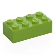 Brick 2 x 4, Lime