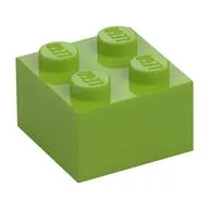 Brick 2 x 2, Lime