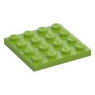 Plate 4 x 4, Lime
