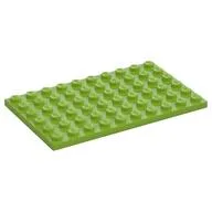 Plate 6 x 10, Lime
