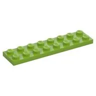 Plate 2 x 8, Lime