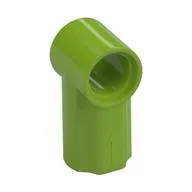 Technic Axle and Pin Connector Angled #1, Lime