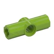 Technic Axle and Pin Connector Angled #2 - 180°, Lime