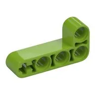 Technic Beam 2 x 4 L-Shape Thick, Lime