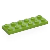 Plate 2 x 6, Lime
