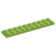 Plate 2 x 10, Lime