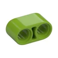Technic Beam 1 x 2 Thick, Lime