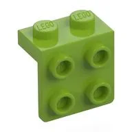 Bracket 1 x 2 - 2 x 2, Lime
