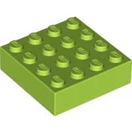 Brick Magnet, 4 x 4, Lime