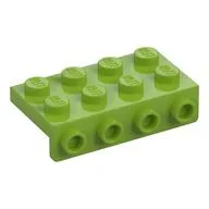 Bracket 2 x 4 - 1 x 4, Lime