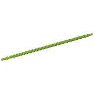Flexible Ribbed Hose 8mm Ends 19L, Lime