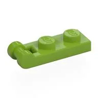 Plate Special 1 x 2 with Handle on End [Closed Ends], Lime