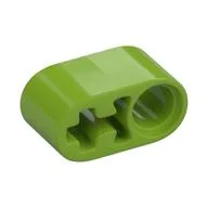 Technic Beam 1 x 2 Thick with Pin Hole and Axle Hole, Lime